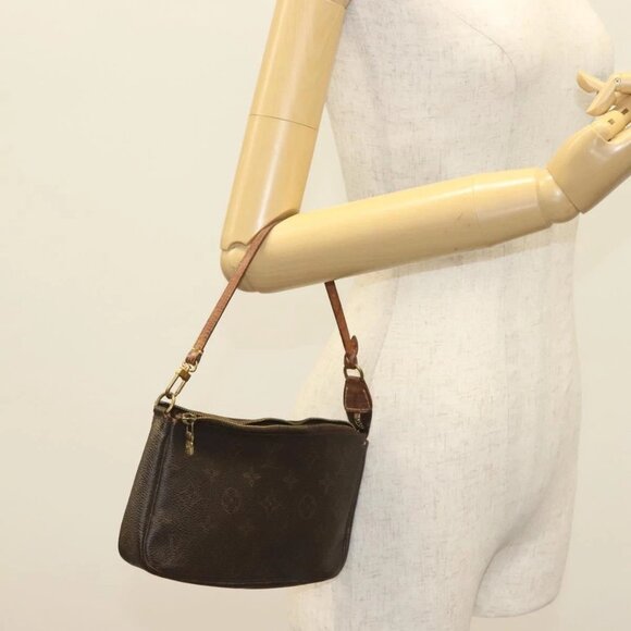 LOUIS VUITTON Monogram Pochette Accessoires Pouch M51980 LV Auth 138169 - Picture 15 of 16